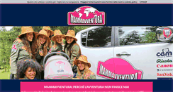 Desktop Screenshot of mammavventura.com