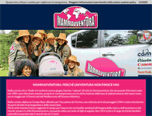 Tablet Screenshot of mammavventura.com